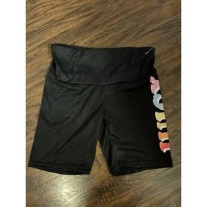 Juicy Couture Biker Short Graphic Pajama Bottoms Black S
